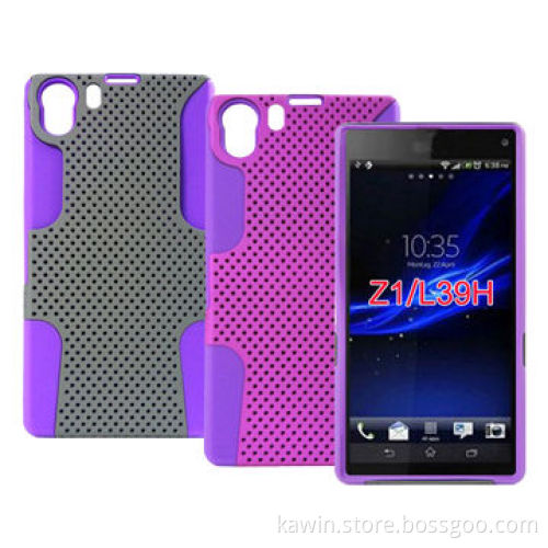 Mesh Combo 2-in-1 PC + Silicone Cover for Sony L39h